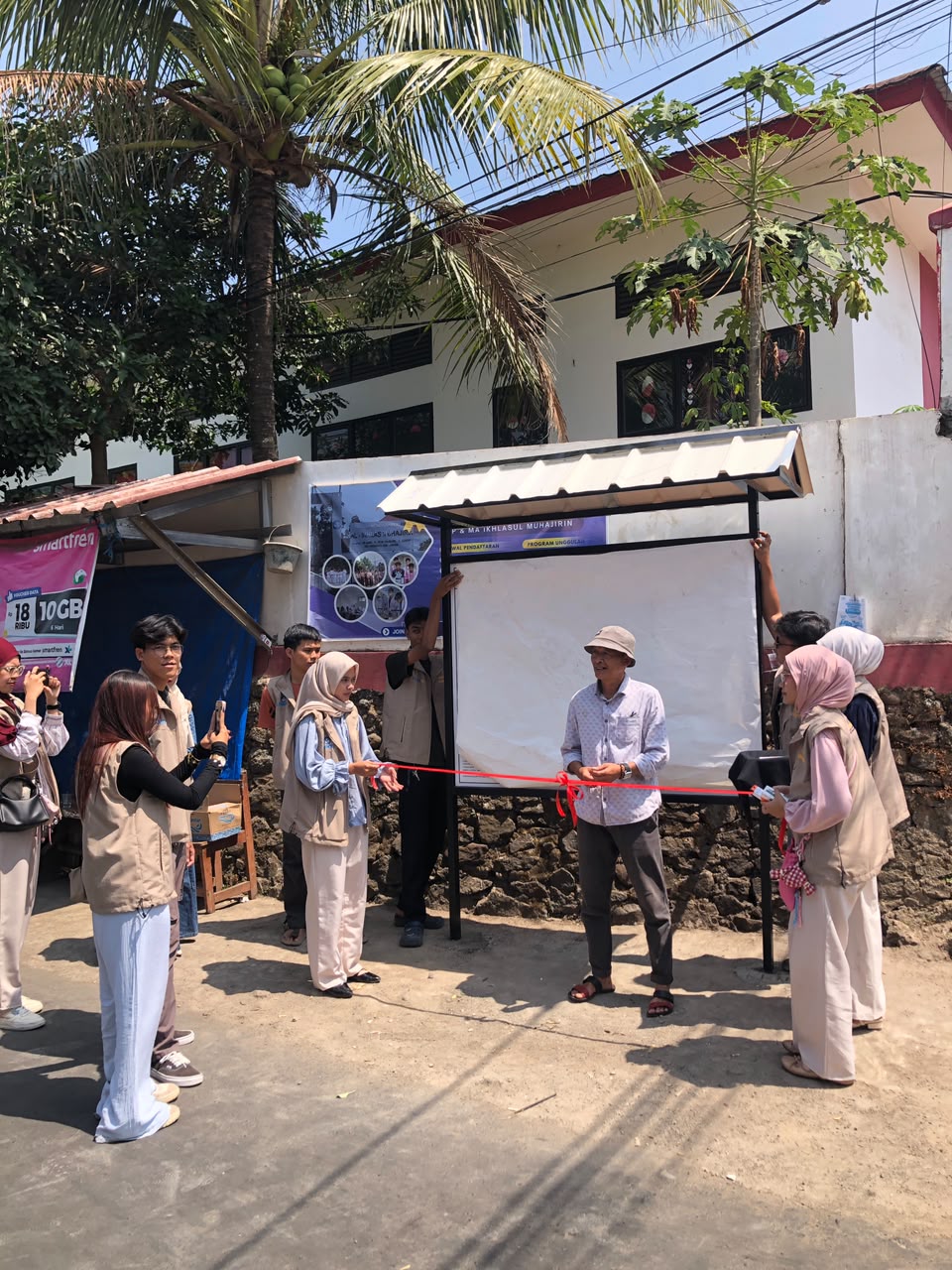 Peresmian Peta Desa Cibulakan